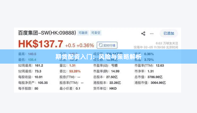 期货配资入门：风险与策略解析